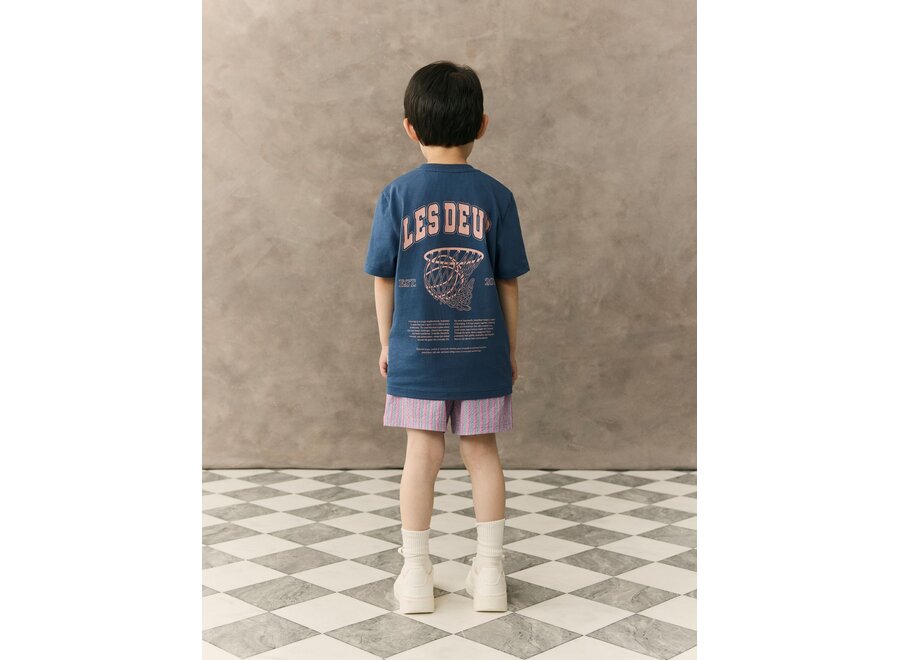 Hoop T-Shirt KIDS  Dark Denim Blue Jongens T-shirt