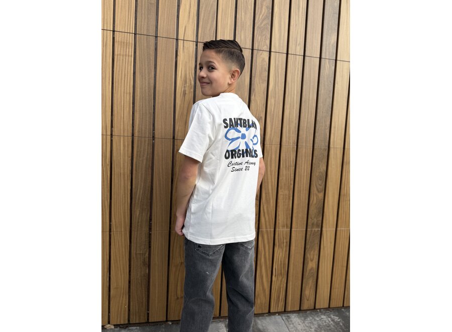 Flower T-Shirt White Alyssum Jongens T-shirt