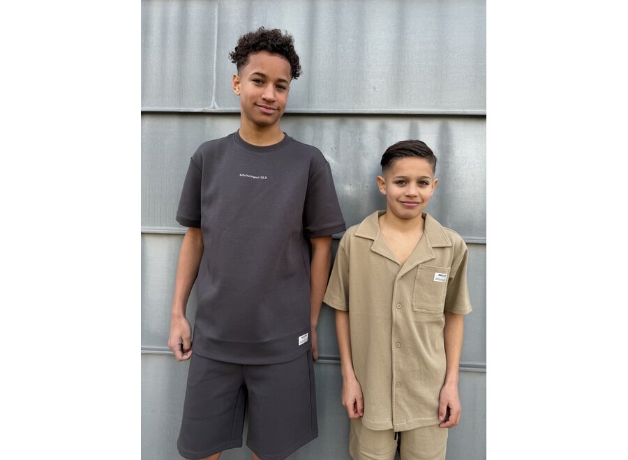 Jog Wide Short Rellix  Grey Jongens Korte Broek