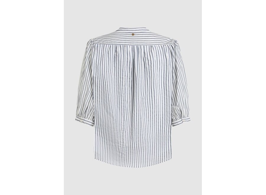 Girls Britt Blouse  Steel Blue Meisjes Blouse