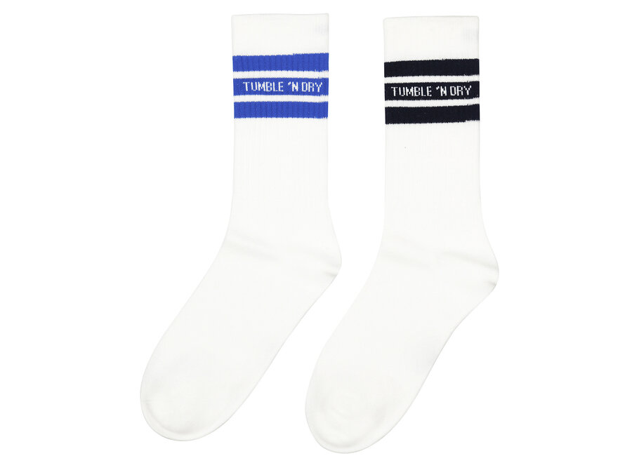 TND Tumble Socks 2-pack  Classic Blue Unisex Sokken