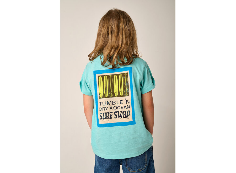 TND Reef 84-22185-15001 5147 Angel Blue Jongens T-shirt