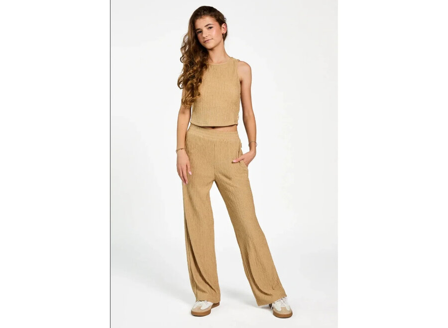 Ramona Pes  - Champagne Beige Meisjes Broek