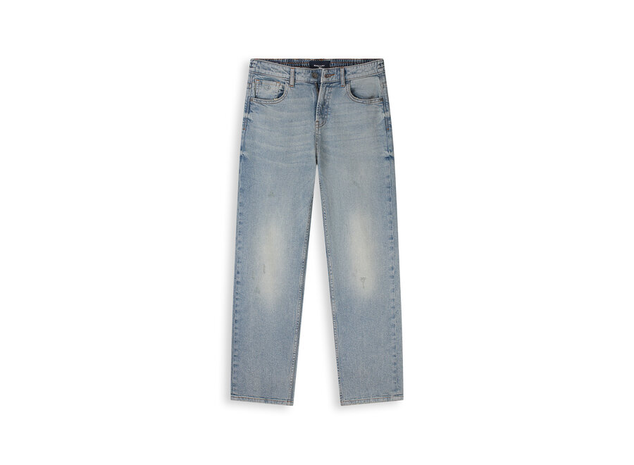 Junior The Luke Loose Fit Jeans  Denim Light Blue Jongens Jeans