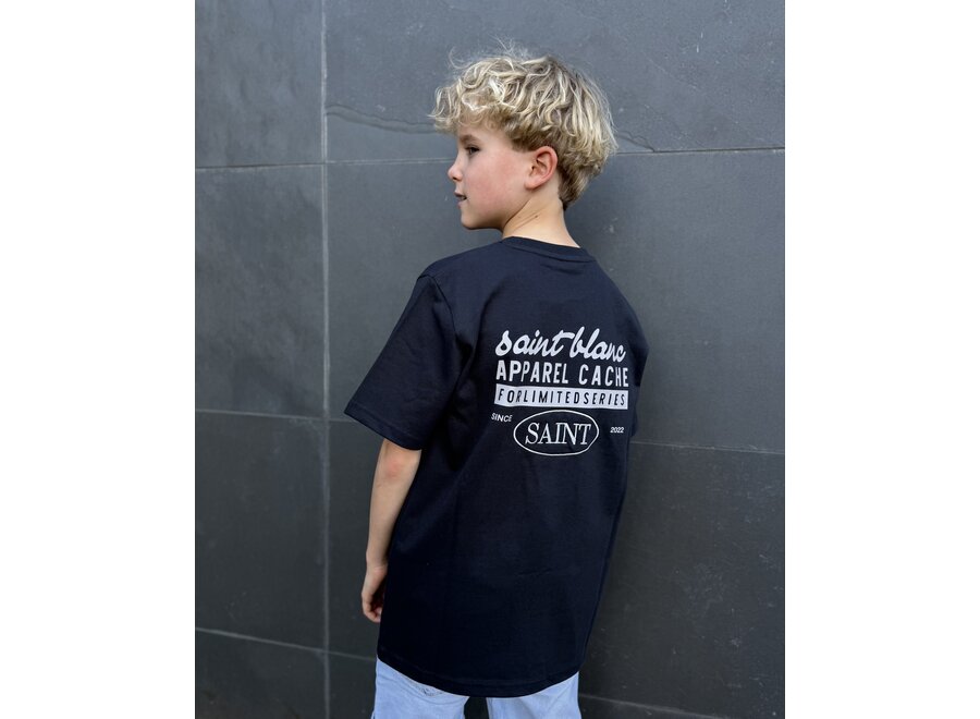 Cache T-shirt Brindle Black Jongens T-shirt