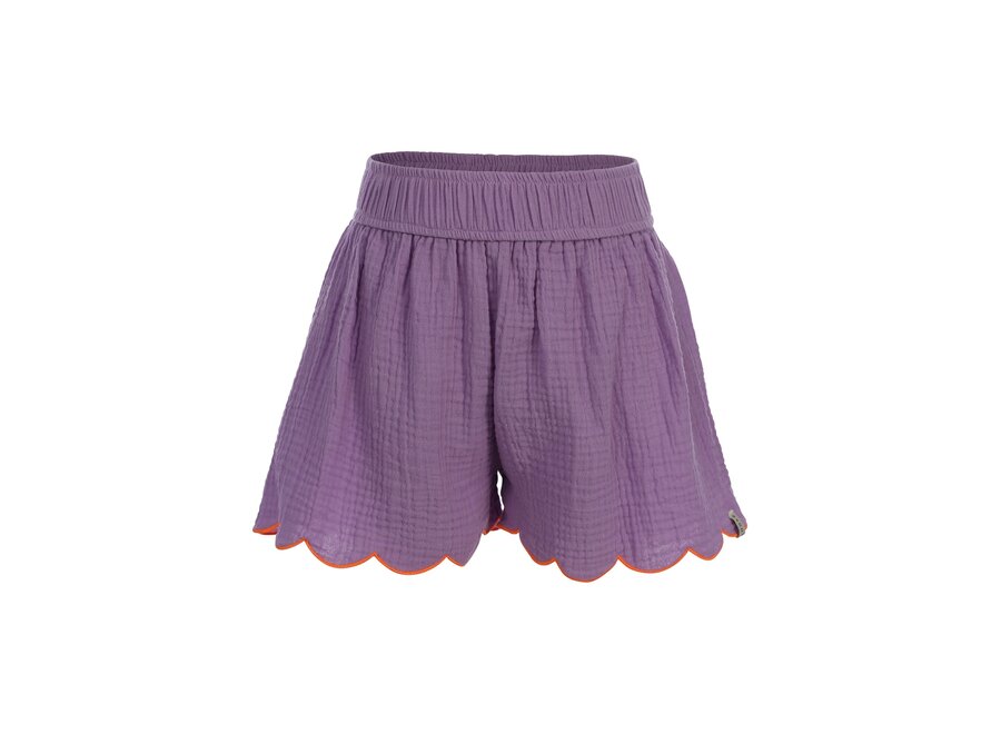 Little Muslin Shorts Lilac Meisjes Short