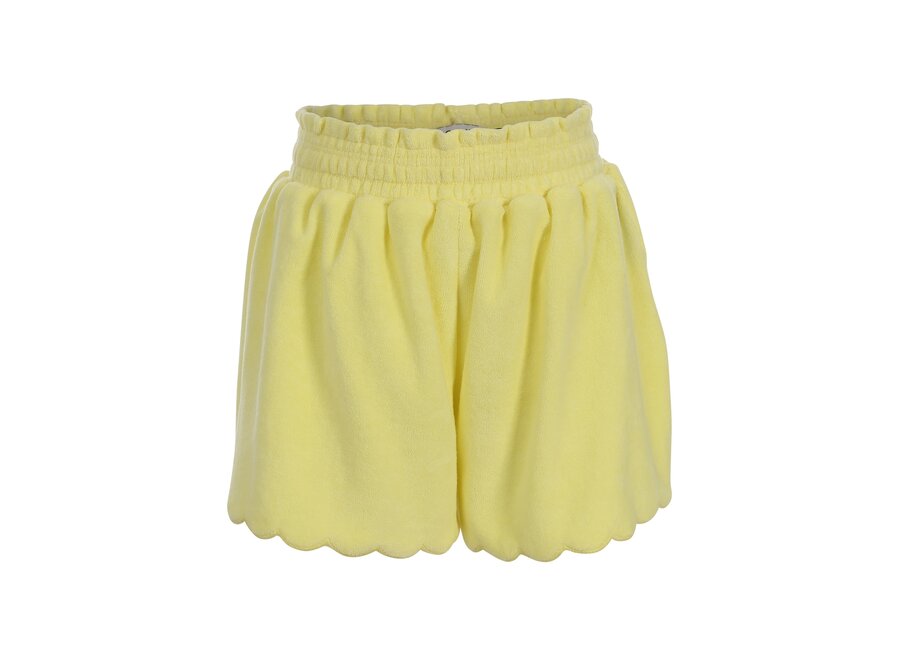 Little Terry Cloth Shorts  Lemon Meisjes Short