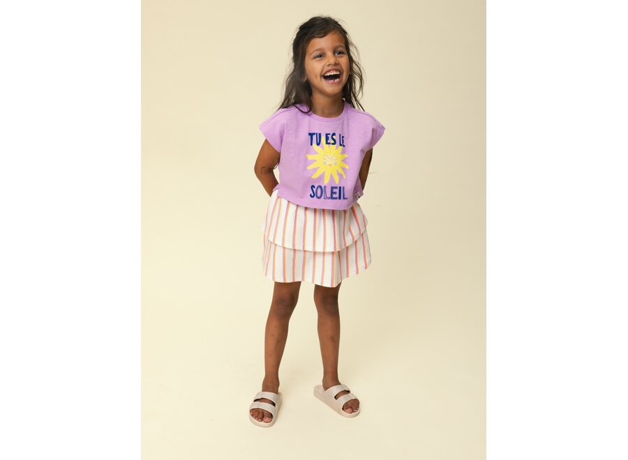 Little T-shirt Lilac Meisjes T-shirt