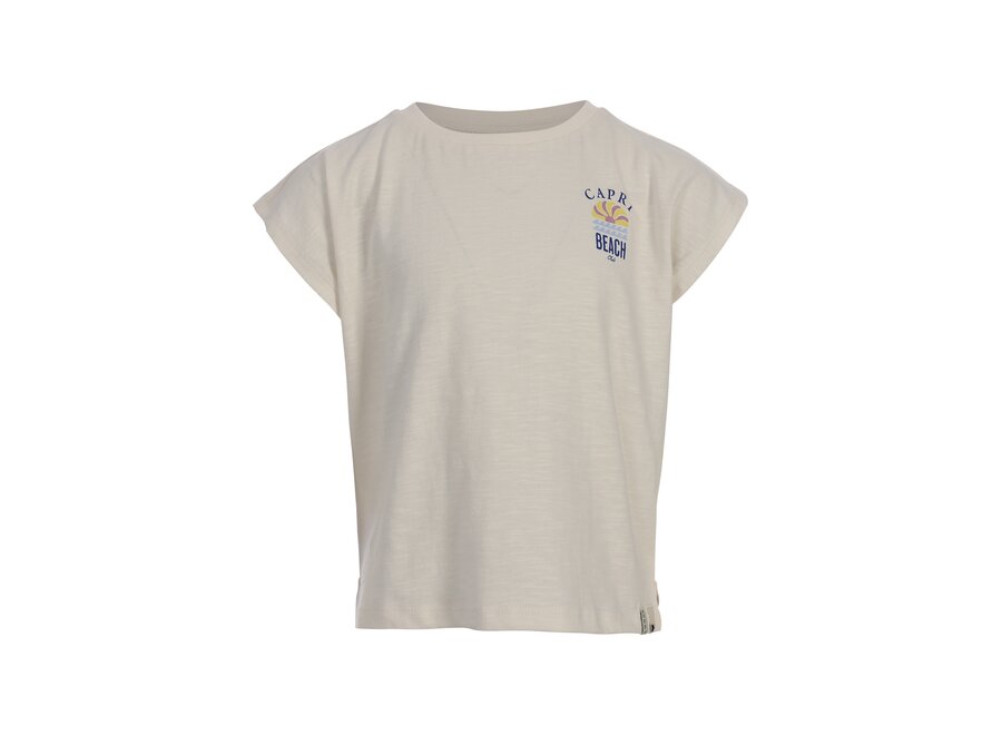 Little  Soft White Meisjes  T-shirt