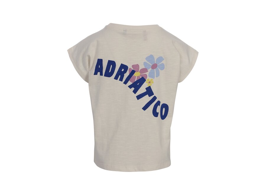 Little  Soft White Meisjes  T-shirt