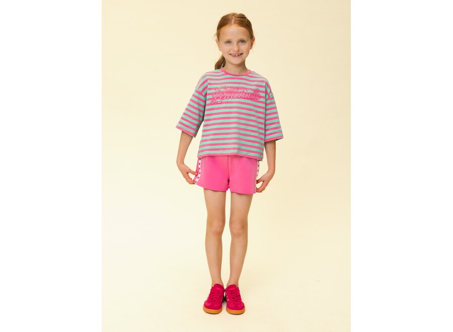Little Sporty Sweat Bubblegum Meisjes Short