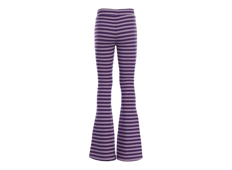 Little Striped Flair PantsPurple Rain Meisjes Broek