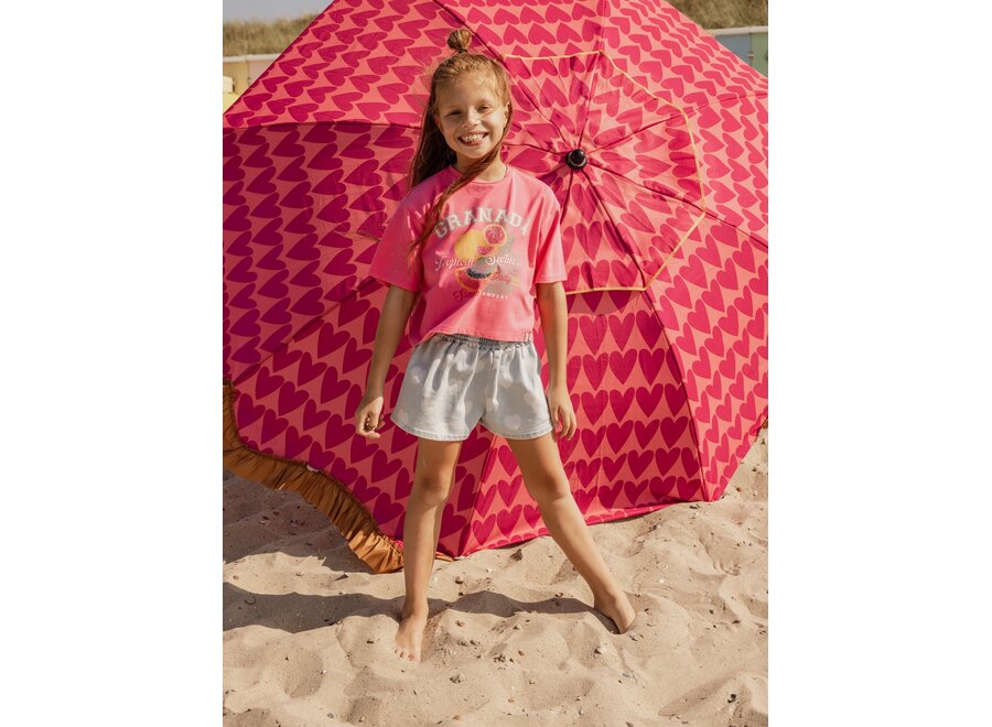 Little Heart Denim Heart Denim Meisjes Short