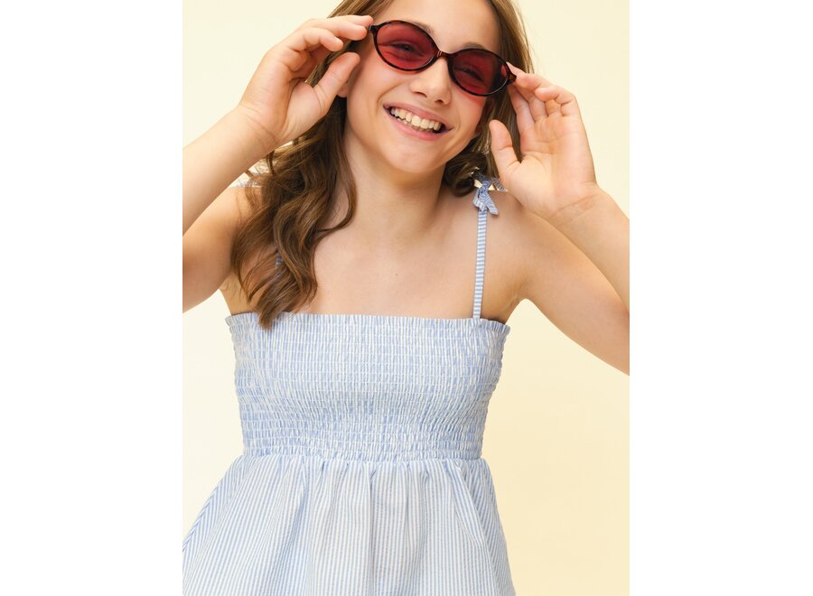 Blouse  Sky Blue Meisjes Blouse