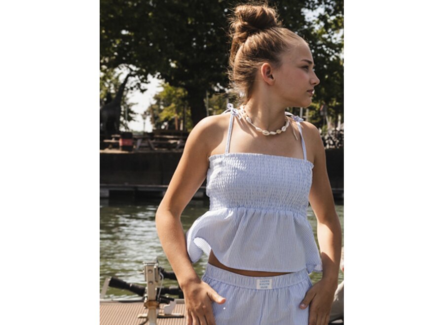 Blouse  Sky Blue Meisjes Blouse