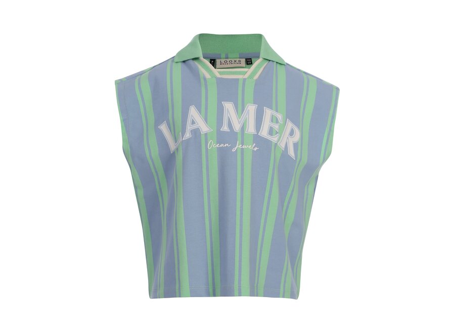 T-shirt  Sea green Meisjes T-shirt