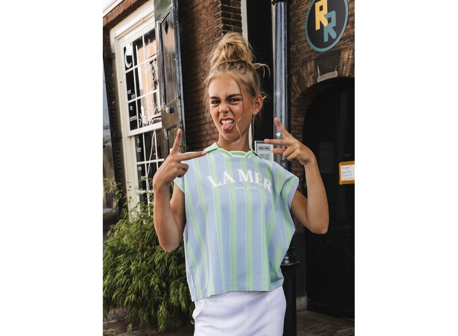 T-shirt  Sea green Meisjes T-shirt