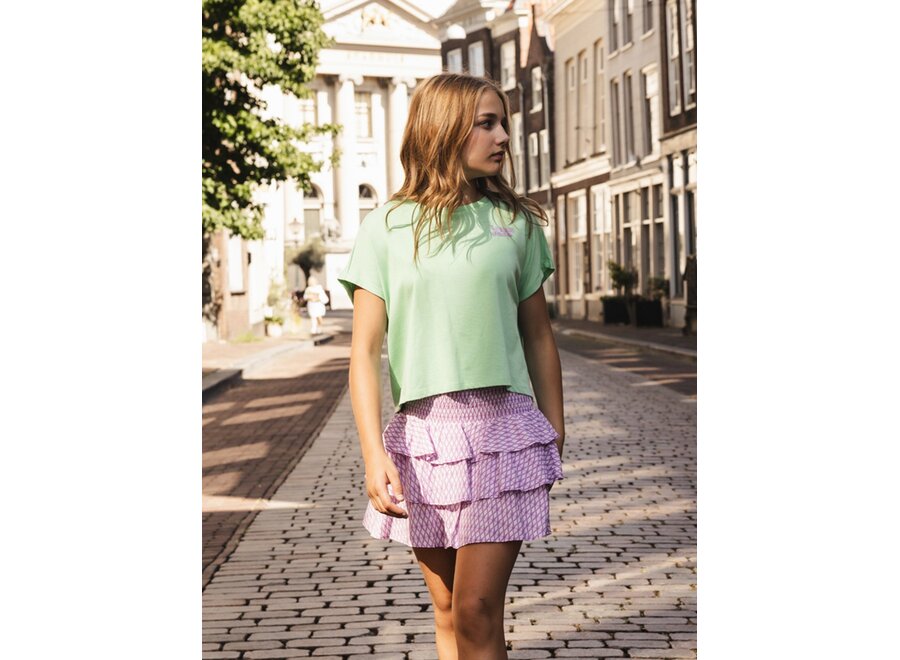 T-shirt  Sea green Meisjes