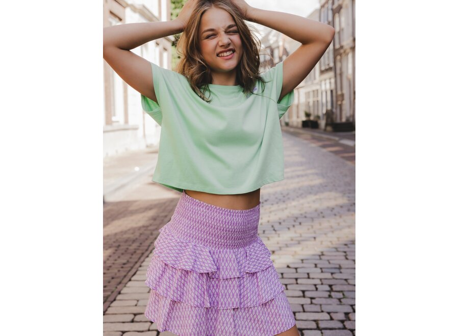 T-shirt  Sea green Meisjes