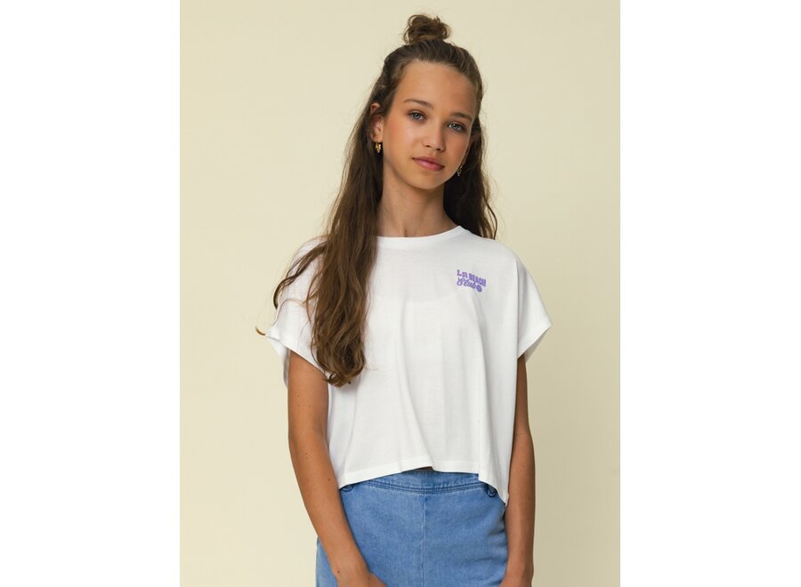 T-shirt  ivory Meisjes