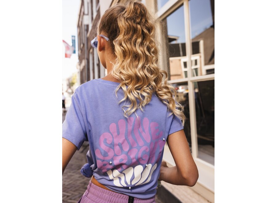 T-shirt  Lavender Meisjes