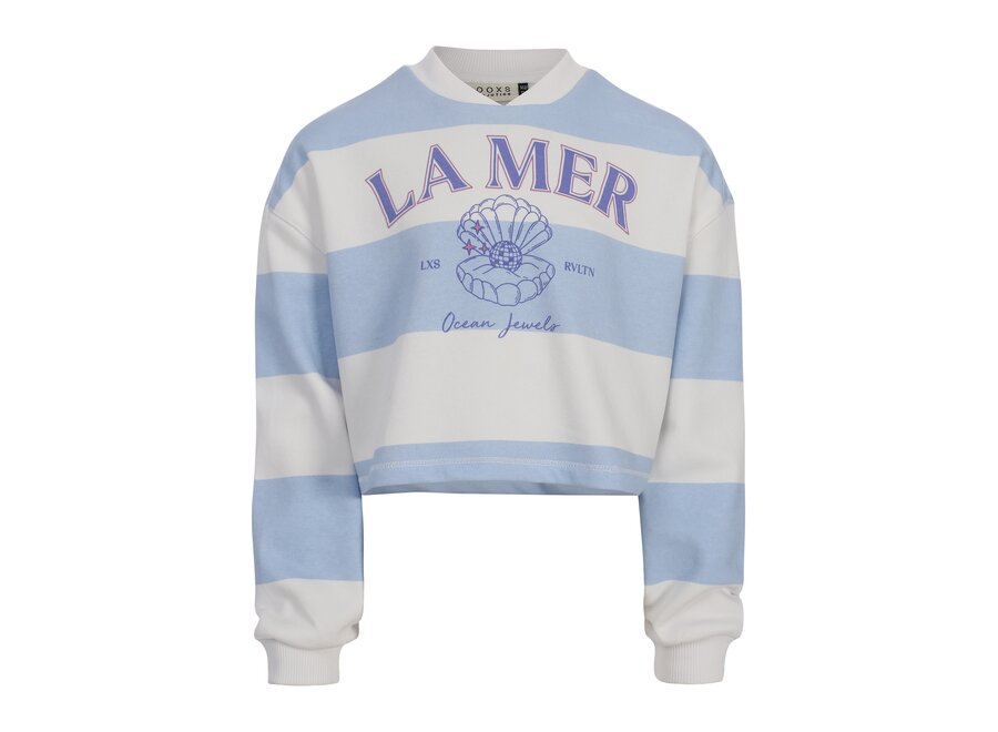 Sweat  air blue Meisjes Sweater