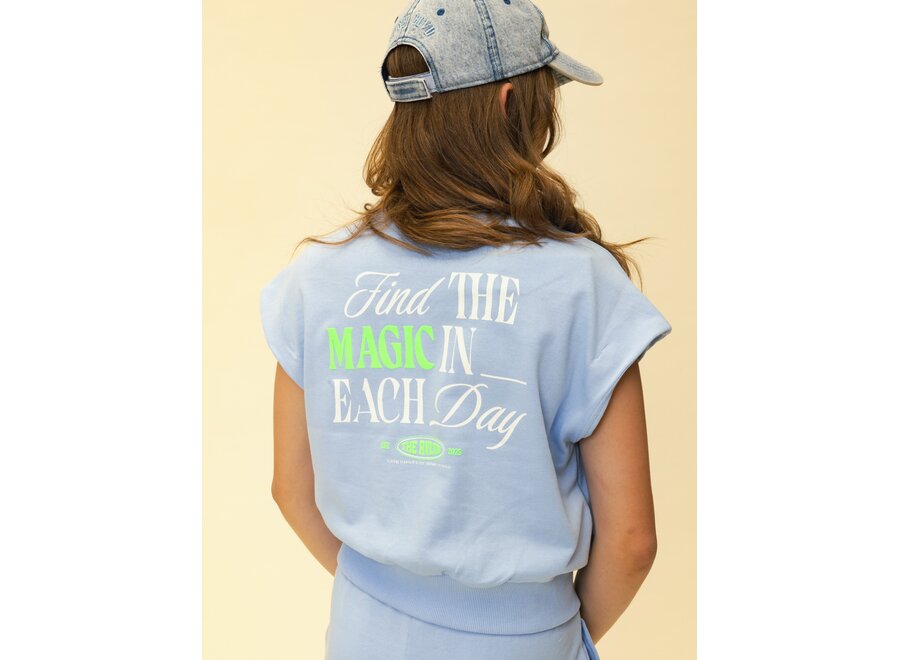 Sweat  air blue Meisjes Sweater