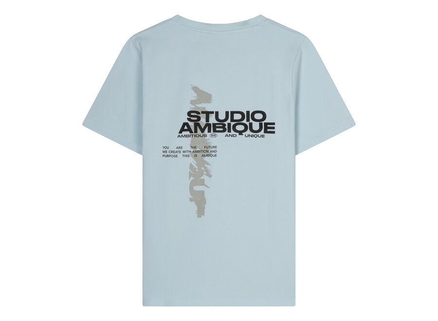 Ace Ice blue Jongens  T-Shirt