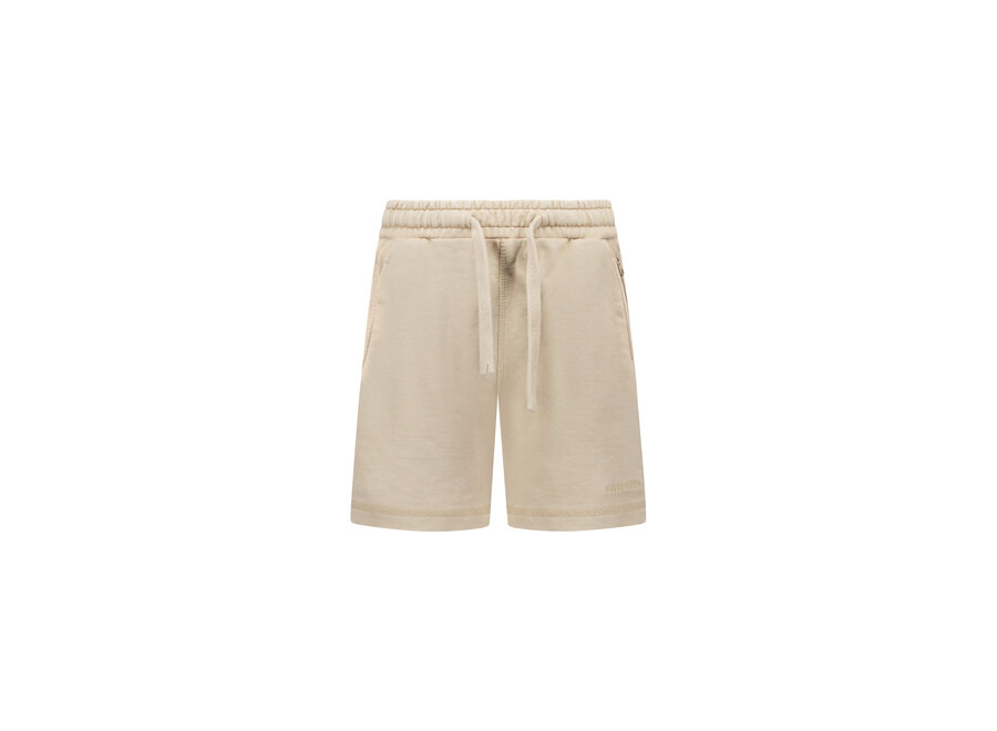 Dyed Short Sweat Pants Oxford Tan Jongens Korte Broek