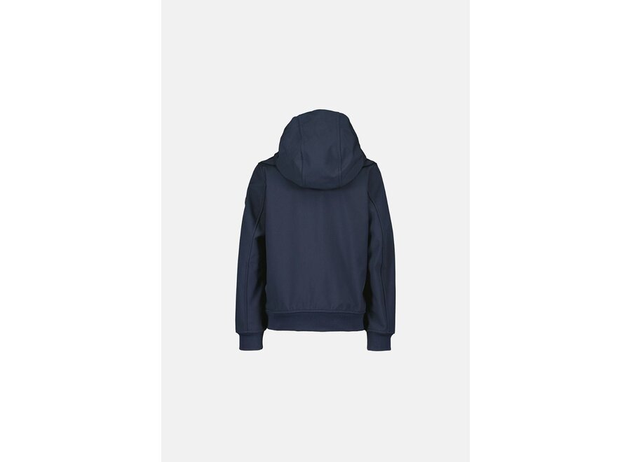 Softshell Jacket Chestpocket  Dark Navy Blue Jongens Jas