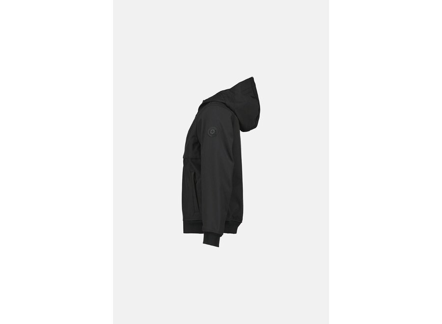 Softshell Jacket Chestpocket  True Black Jongens Jas
