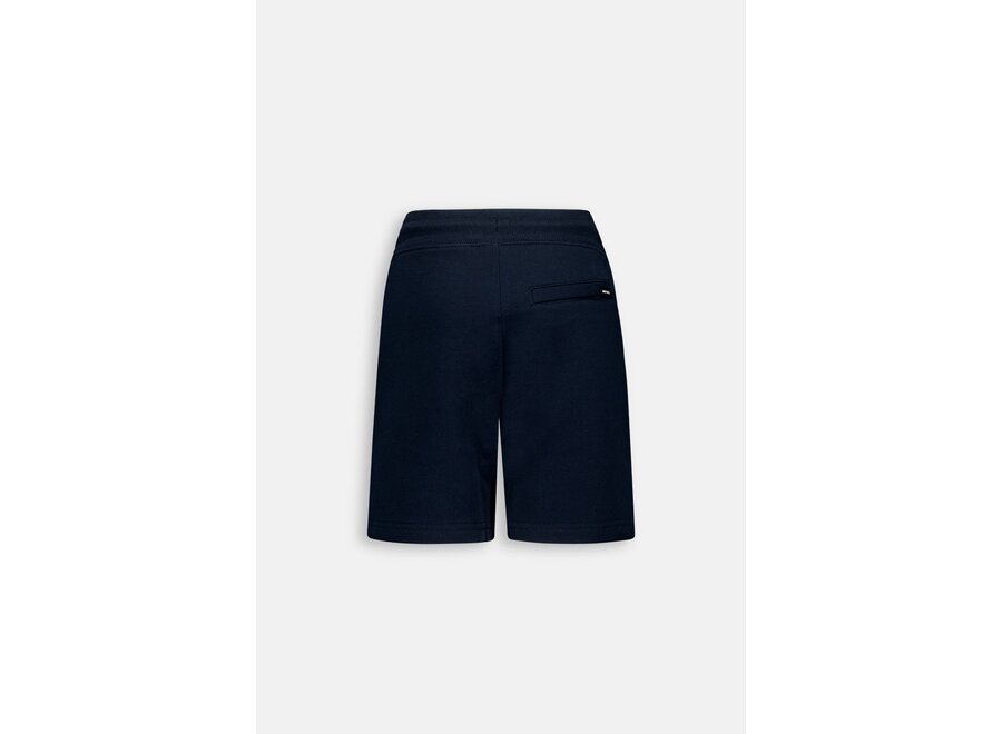 Basic Short  Dark Navy Blue\White Jongens Korte Broek