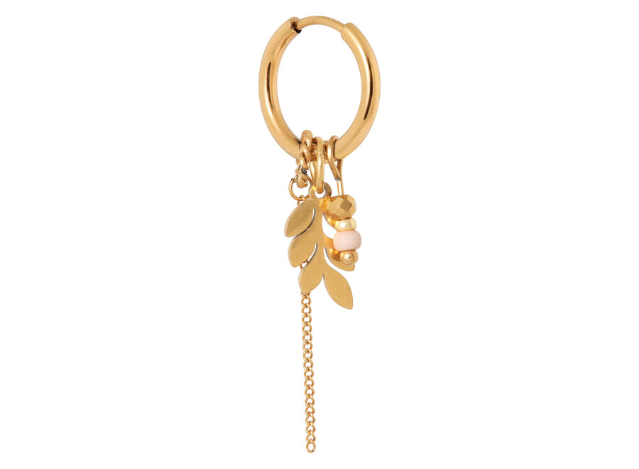 Chain Olivia Hoop Gold