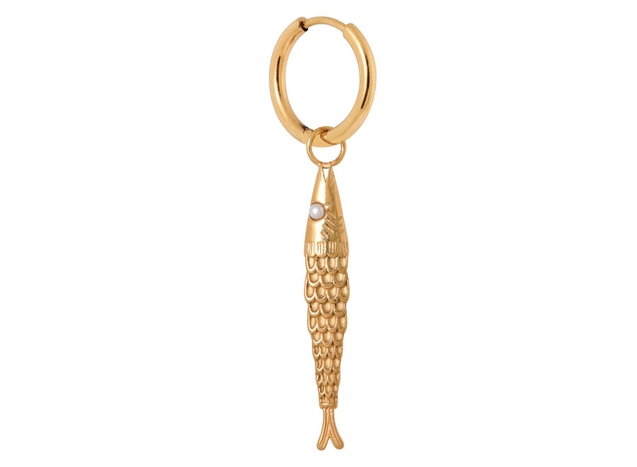 Catch of the Day Hoop Gold