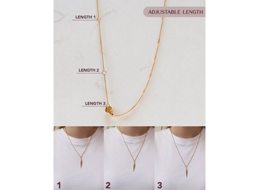 Catch of the Day Necklace Gold