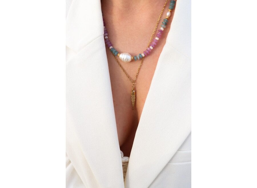 Catch of the Day Necklace Gold