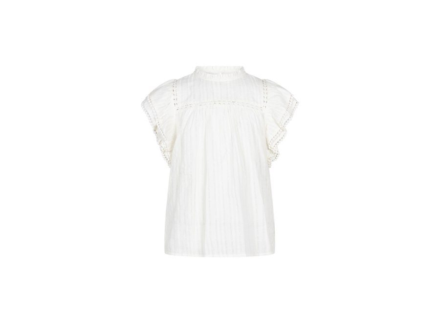 Ylenia Lurex Co  Les Blancs Meisjes Top