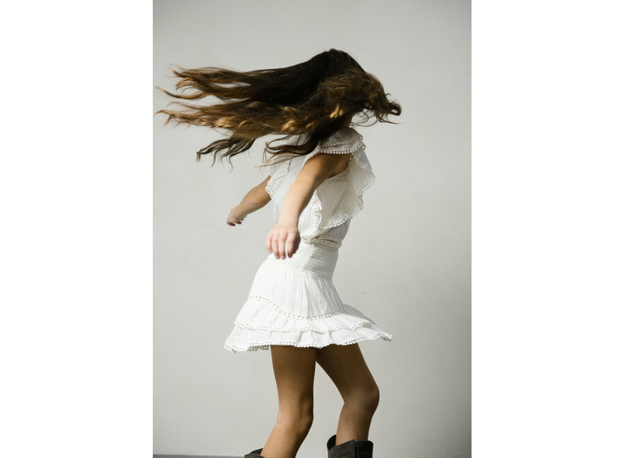 Ylenia Lurex Co  Les Blancs Meisjes Top