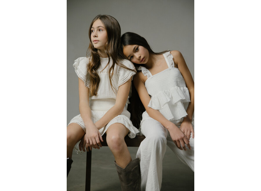 Ylenia Lurex Co  Les Blancs Meisjes Top