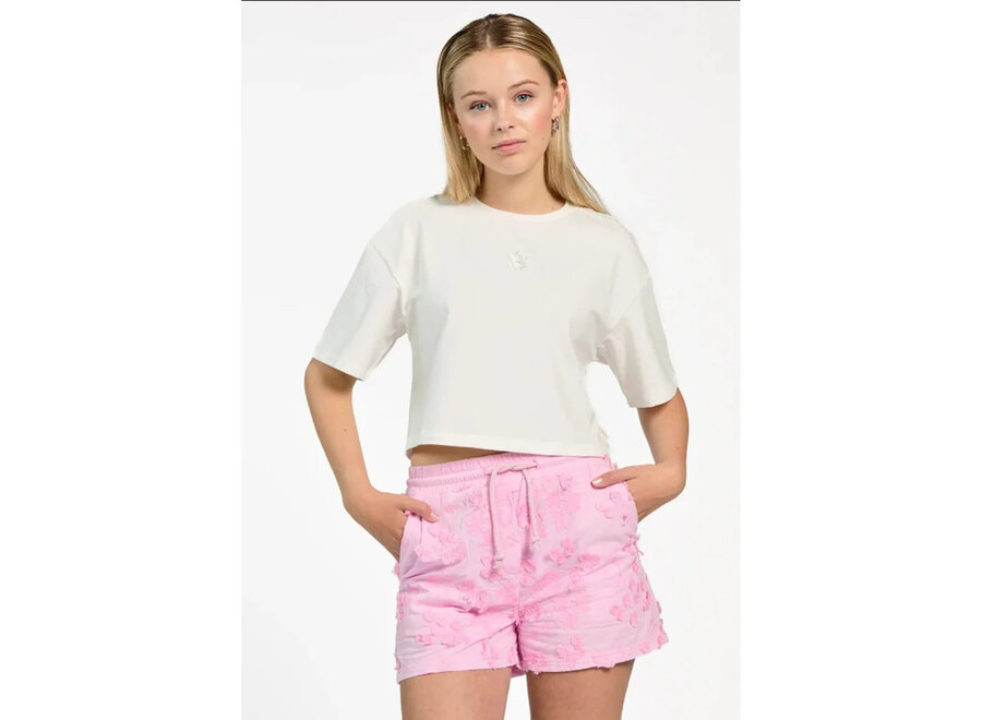 Merline Flower Co 511 G CO 511 152215 - Begonia Pink Meisjes korte Broek