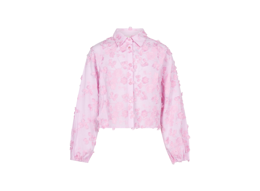 Lien Co  Begonia Pink Meisjes Blouse