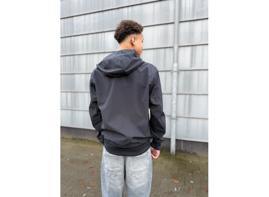 Softshell Jacket Chestpocket  Dark Navy Blue Jongens Jas