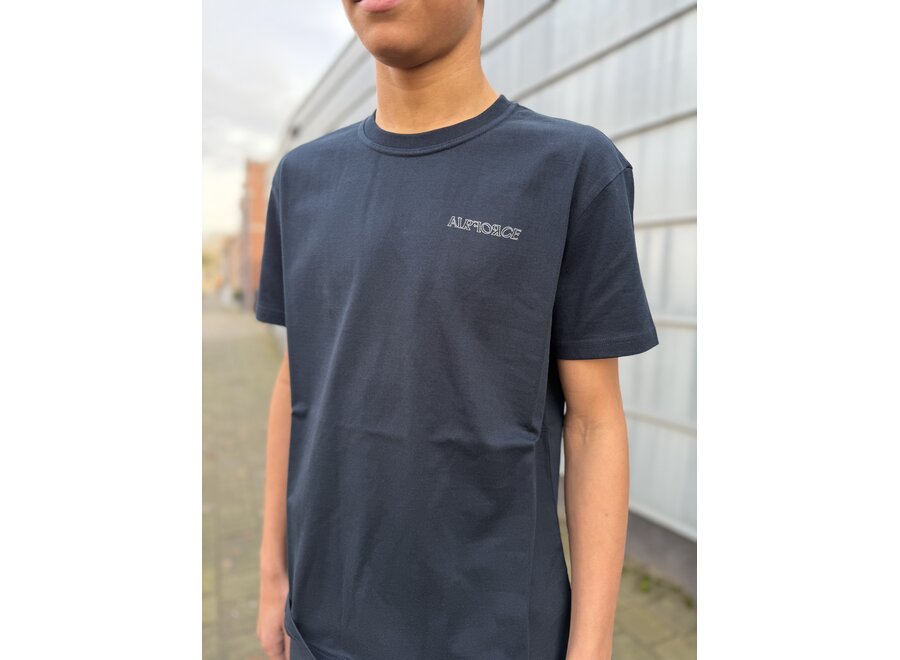 Summit Tshirt  Dark Navy Blue\White Jongens T-shirt