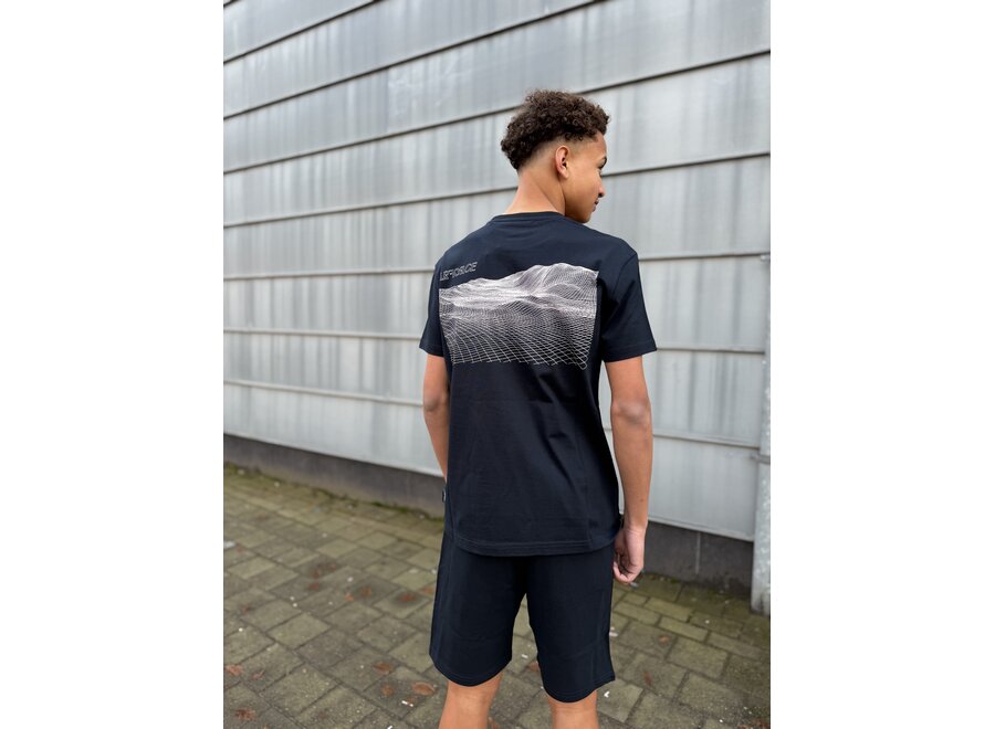 Summit Tshirt  Dark Navy Blue\White Jongens T-shirt