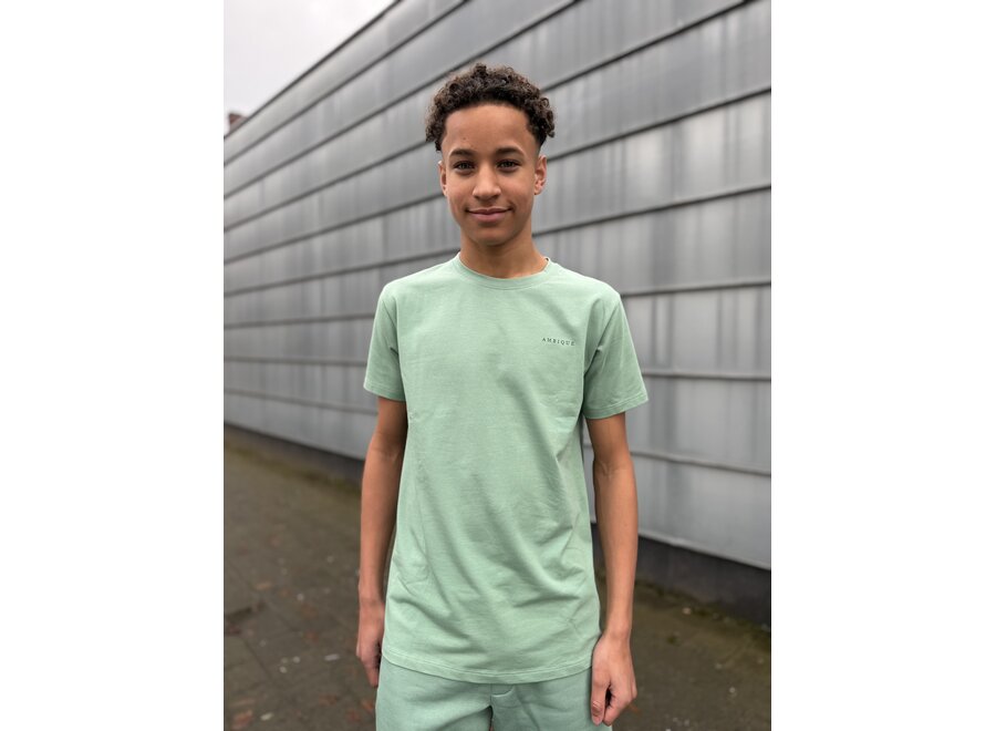 Justin  Light green Jongens  T-Shirt