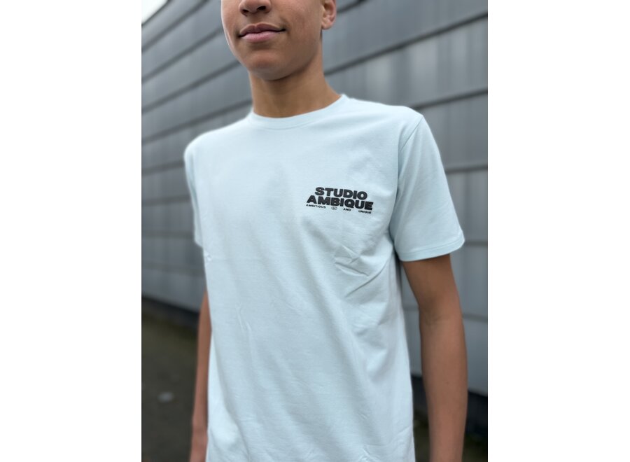 Ace Ice blue Jongens  T-Shirt