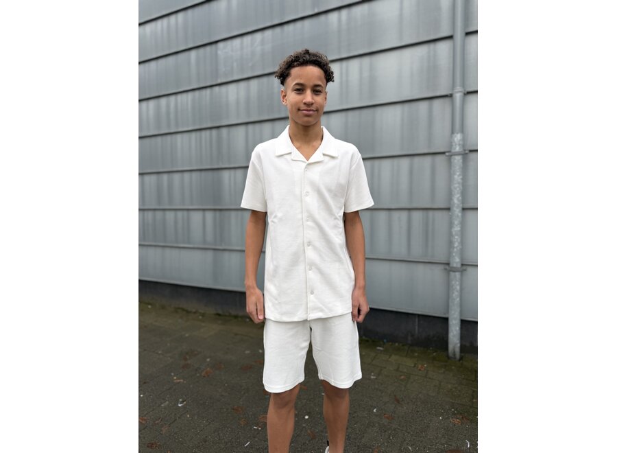 Maddox  Ecru Jongens  T-Shirt