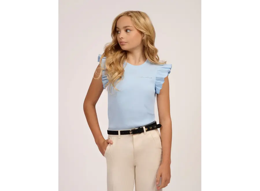 Eef Rib Top  Skyway Meisjes Top