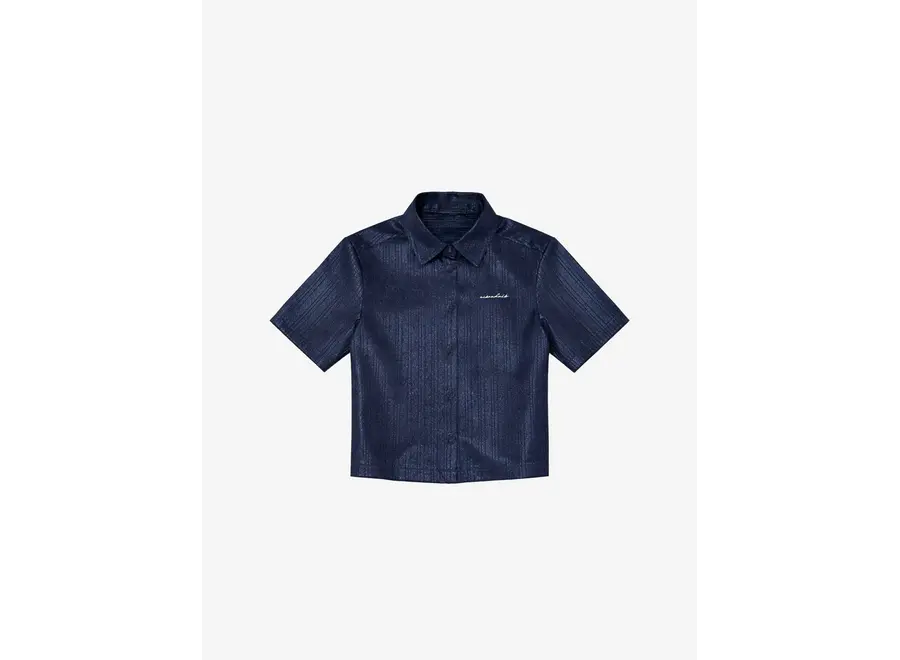 Meave SS Blouse  Blue Iris Meisjes Blouse