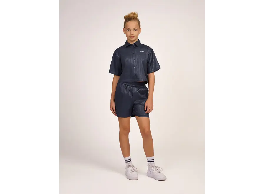 Meave Shorts Blue Iris Meisjes Korte Broek